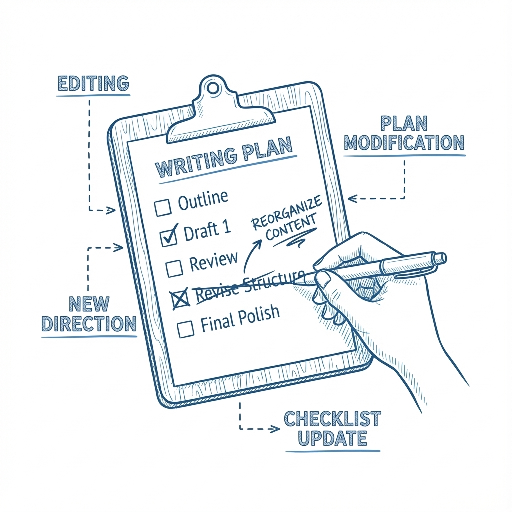 執筆プランの生成・編集