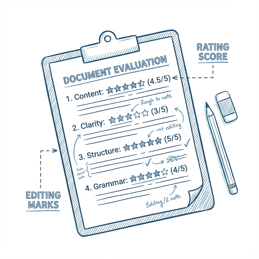 構成案の評価・編集